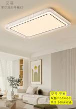 客厅简约平板灯-至美